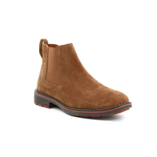 BOTTINES CHELSEA EN DAIM MARRON W7A23T 250001 – Image 4