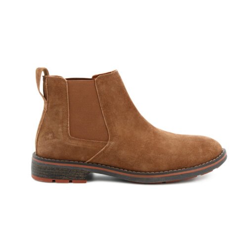 BOTTINES CHELSEA EN DAIM MARRON W7A23T 250001 – Image 3