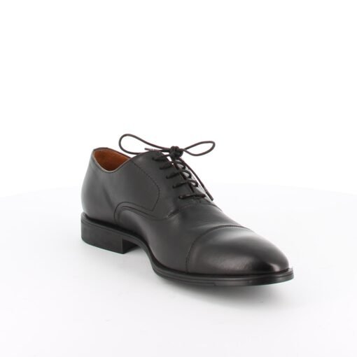RICHELIEU EN CUIR NOIR Z9A1T 250001