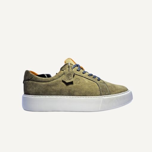 CASUAL TRAINERS EN DAIM GRIS – Image 5
