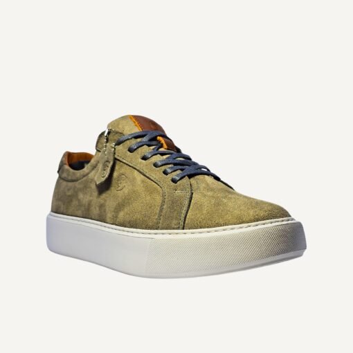 CASUAL TRAINERS EN DAIM GRIS